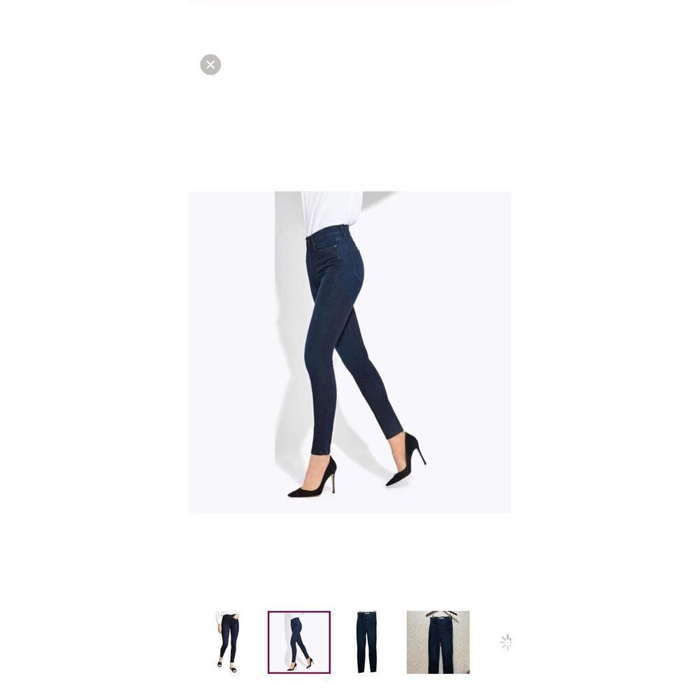 AYR High Rise Skinny Jeans Dark Wash Sz 29 W 28 L